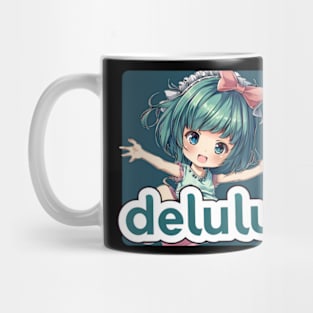 Delulu Spring Girl Mug